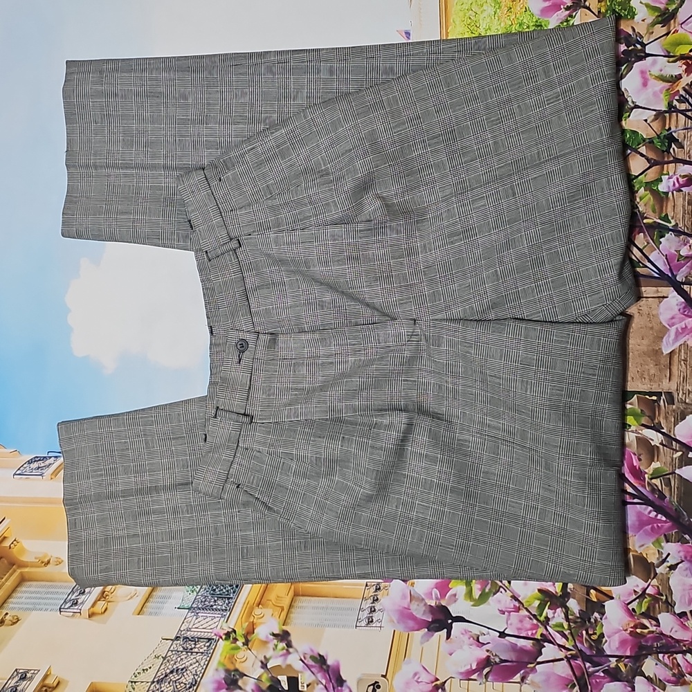 Pendleton High Waist Gray Patterned Pants Size 12 - image 1